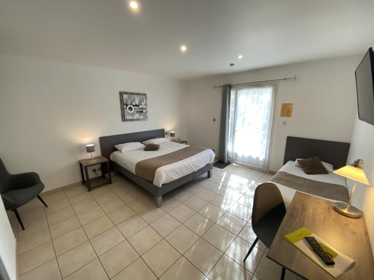 Logis Hotel L'Oliveraie Cognac Bagian luar foto