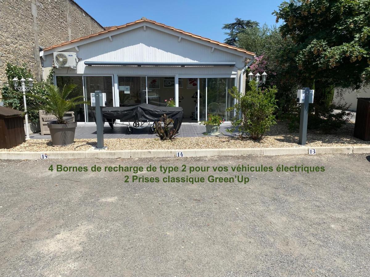 Logis Hotel L'Oliveraie Cognac Bagian luar foto